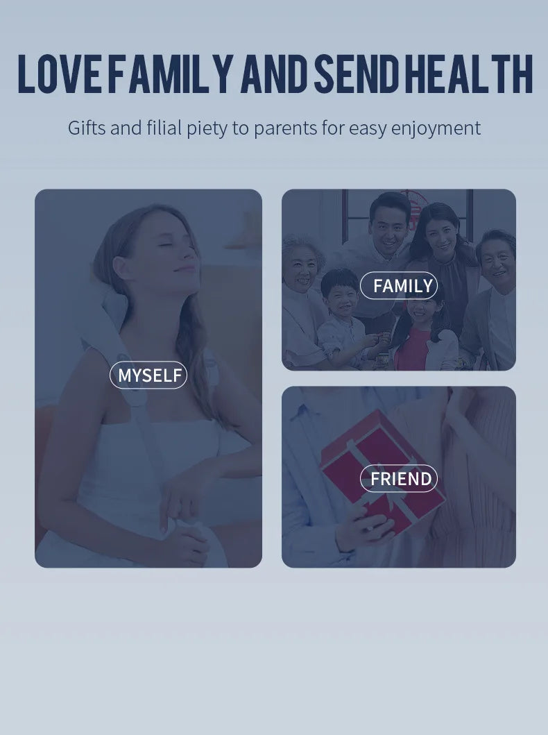 Foreverlily 26W Brushless Motor Neck And Shoulder Massager