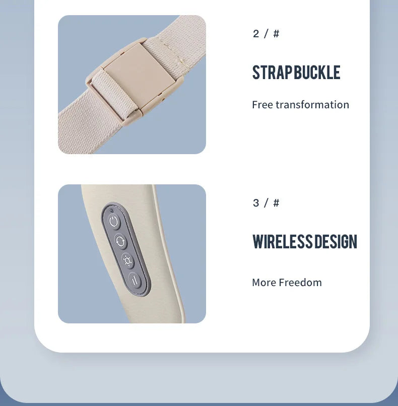 Foreverlily 26W Brushless Motor Neck And Shoulder Massager