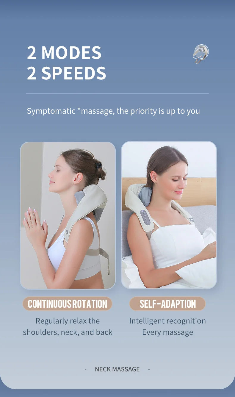 Foreverlily 26W Brushless Motor Neck And Shoulder Massager