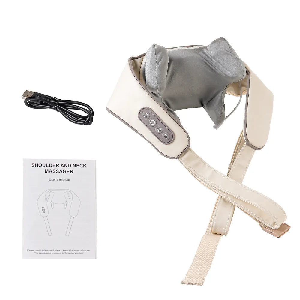 Foreverlily 26W Brushless Motor Neck And Shoulder Massager