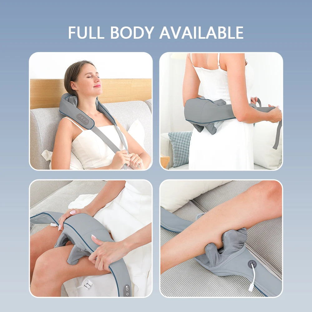 Foreverlily 26W Brushless Motor Neck And Shoulder Massager