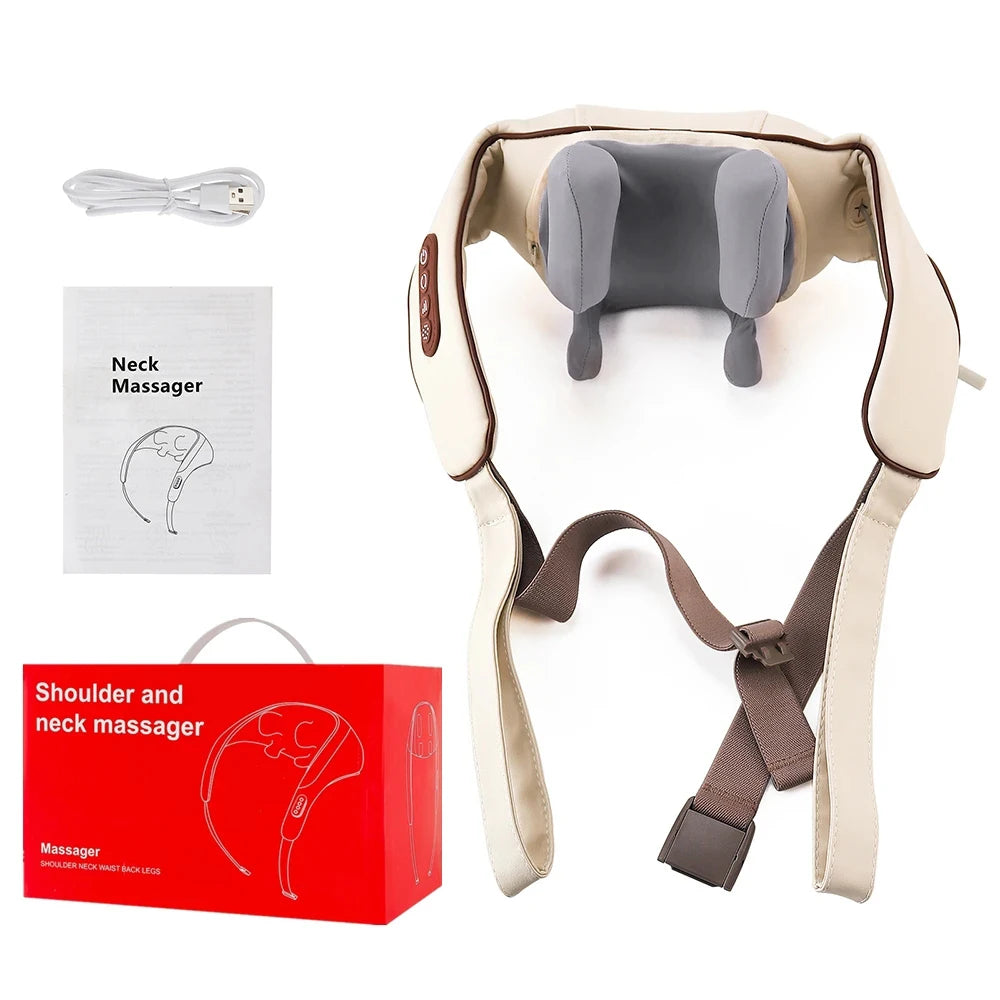 Foreverlily 26W Brushless Motor Neck And Shoulder Massager