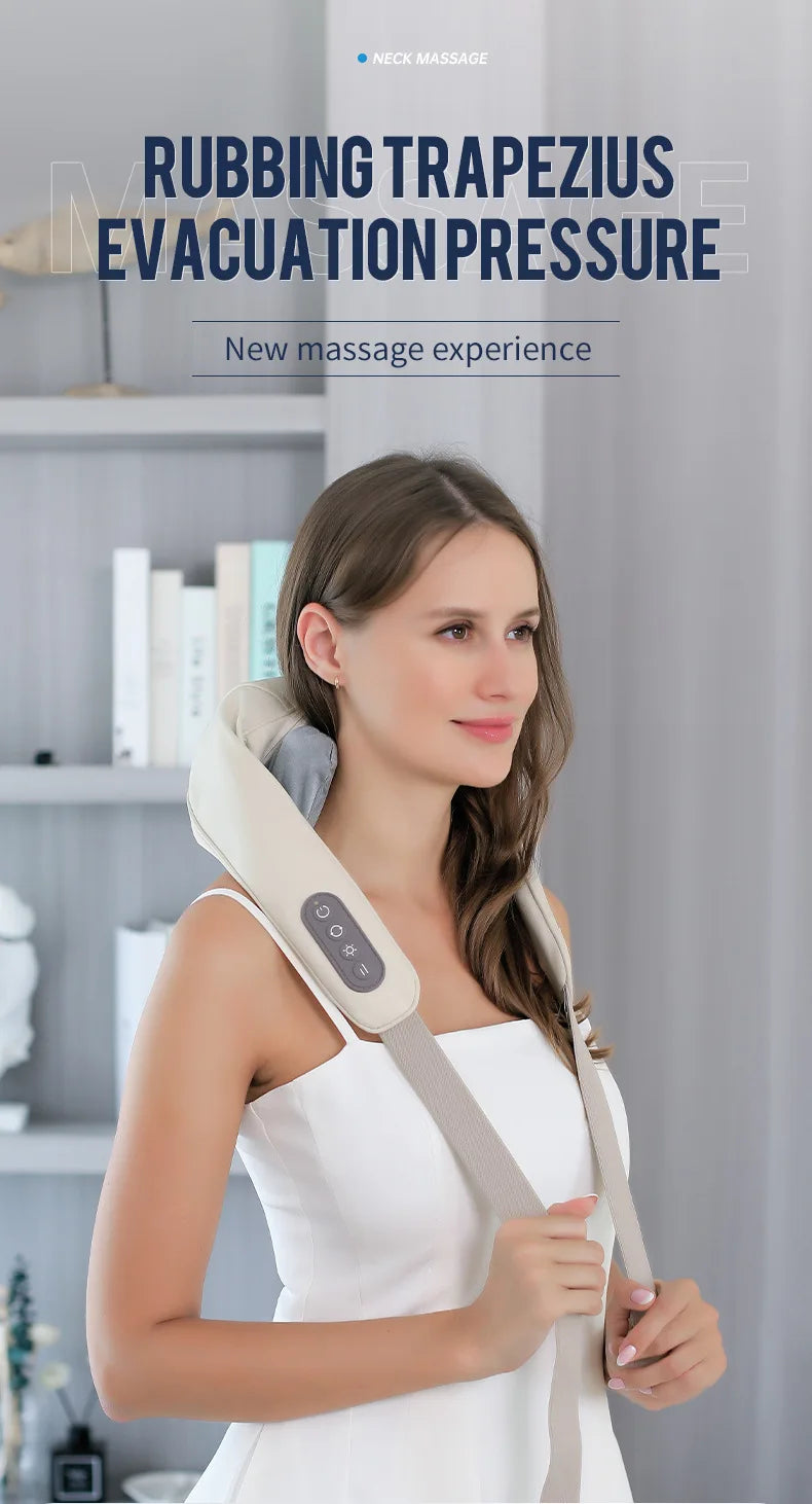 Foreverlily 26W Brushless Motor Neck And Shoulder Massager