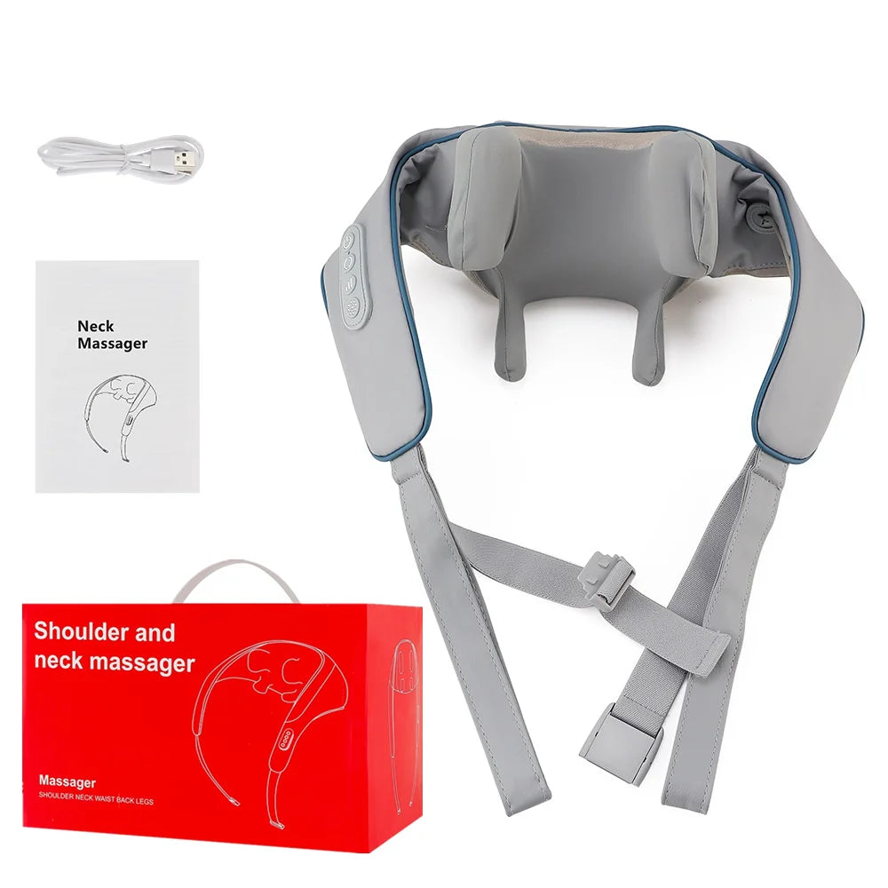 Foreverlily 26W Brushless Motor Neck And Shoulder Massager