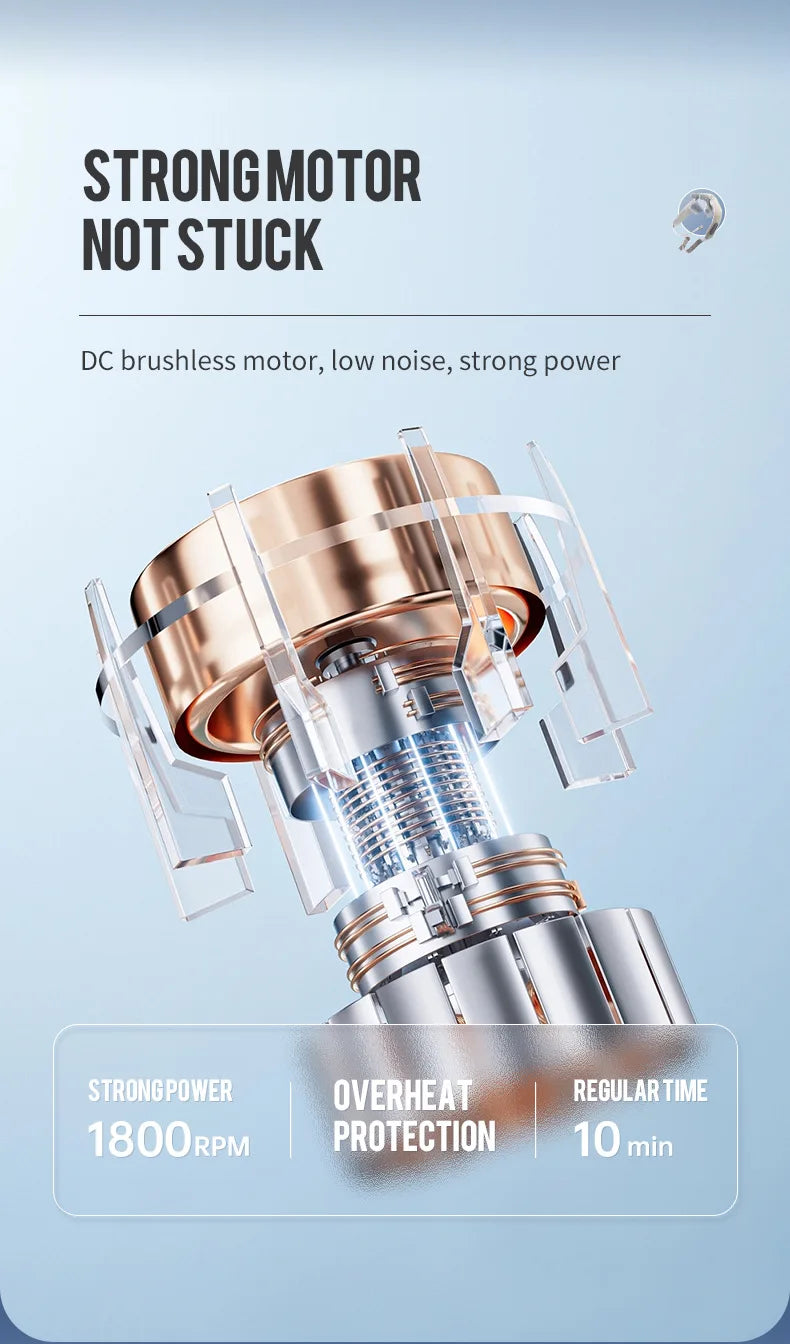 Foreverlily 26W Brushless Motor Neck And Shoulder Massager